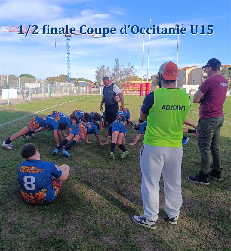 1/2 finale Coupe d'Occitanie U15