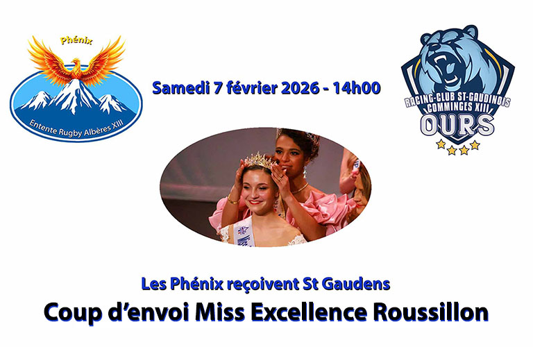 Coup d'envoi donné par Miss Excellence Roussillon