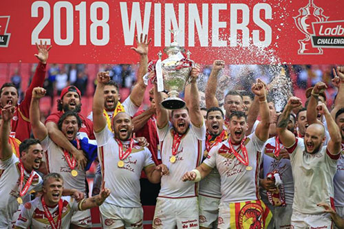 Dragons Catalans Vainqueur de la Challenge Cup 2018 (Coupe d'Angleterre)