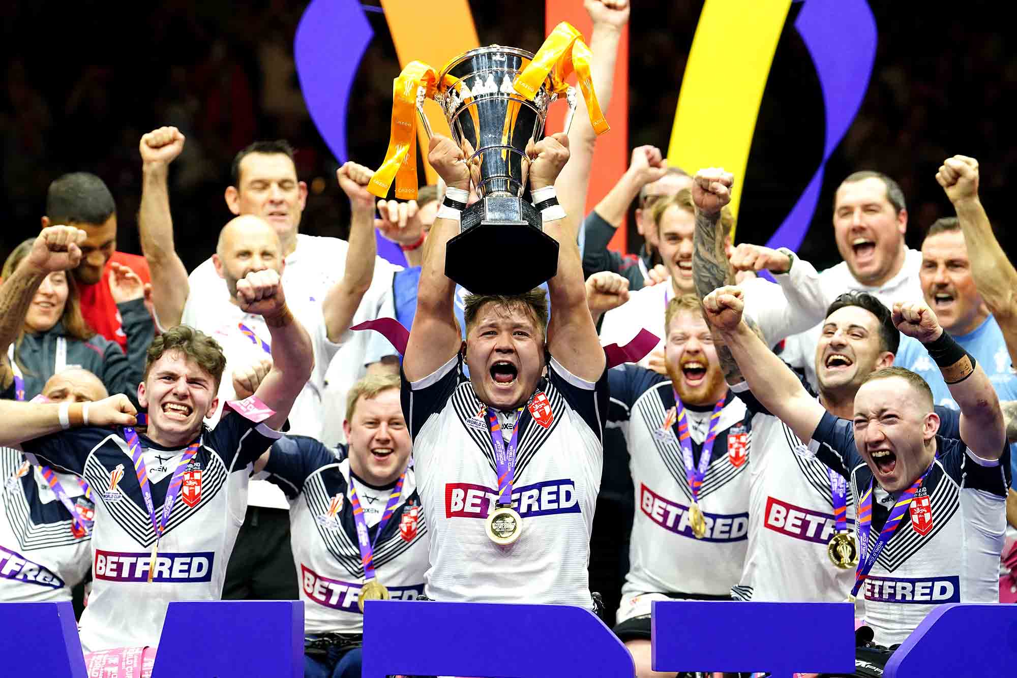 England Wheelchair champion du monde 2022