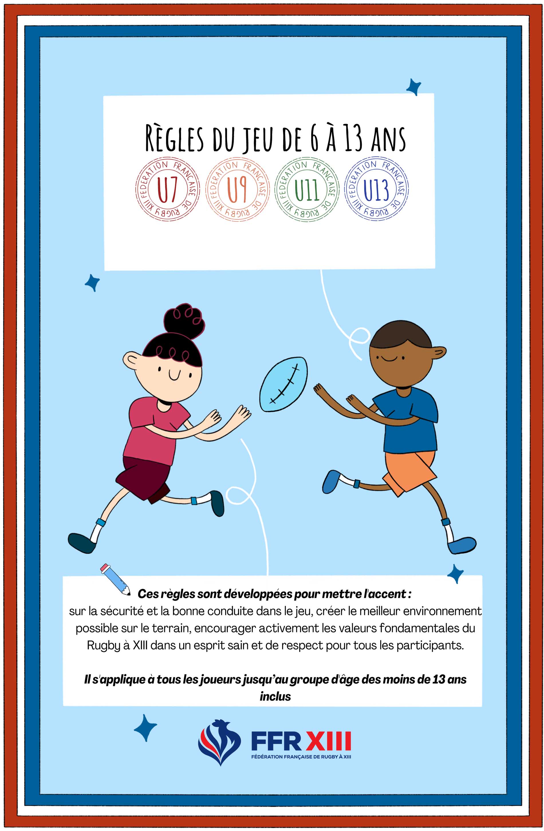 Livret Ecole de Rugby à XIII - page 1