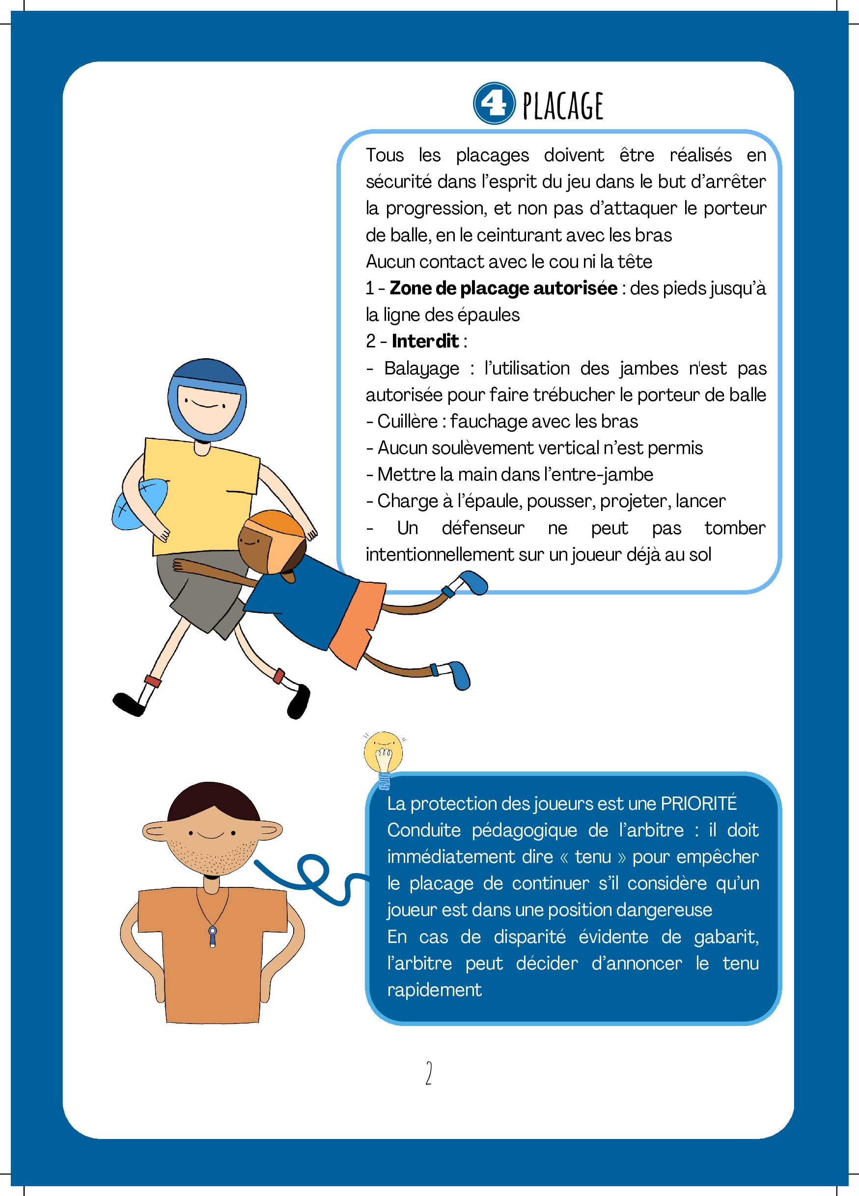 Livret Ecole de Rugby à XIII - page 4