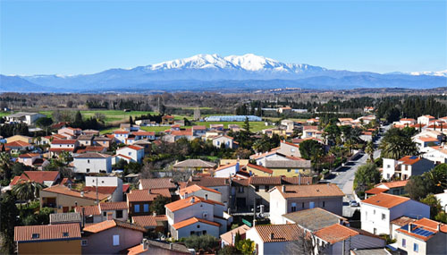 Vue aérienne de Palau del Vidre