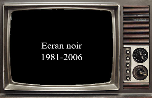 écran de télévision de 1981 à 2006